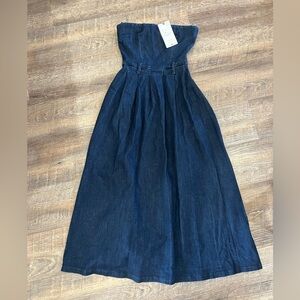 Zara Dark Blue Denim Apparel